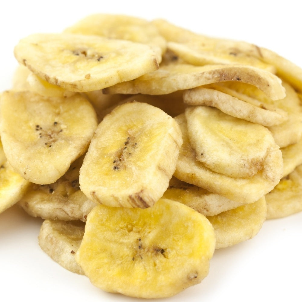 Sweetened Banana Chips (EA. Qty equals 1 Cup by volume)